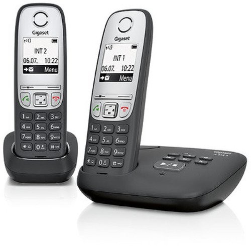 GIGASET A415A Duo Dect-Schnurlostelefon Anrufbeantworter inkl. 1 zusätzlichen Mobilteil