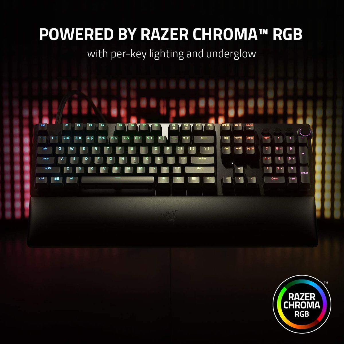 Razer Huntsman V2 Analog Gaming Keyboard Optical Switches RGB USB-C DE-Layout