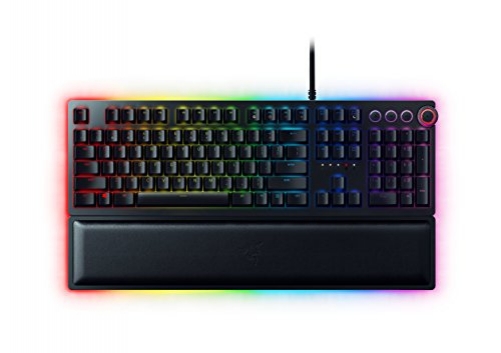 Razer Huntsman Elite Gaming Keyboard Opto-Mechanical Purple Switches DE-Layout