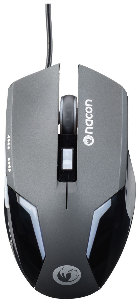 NACON PCGM-105 USB Optisch 2400DPI rechts Schwarz Maus