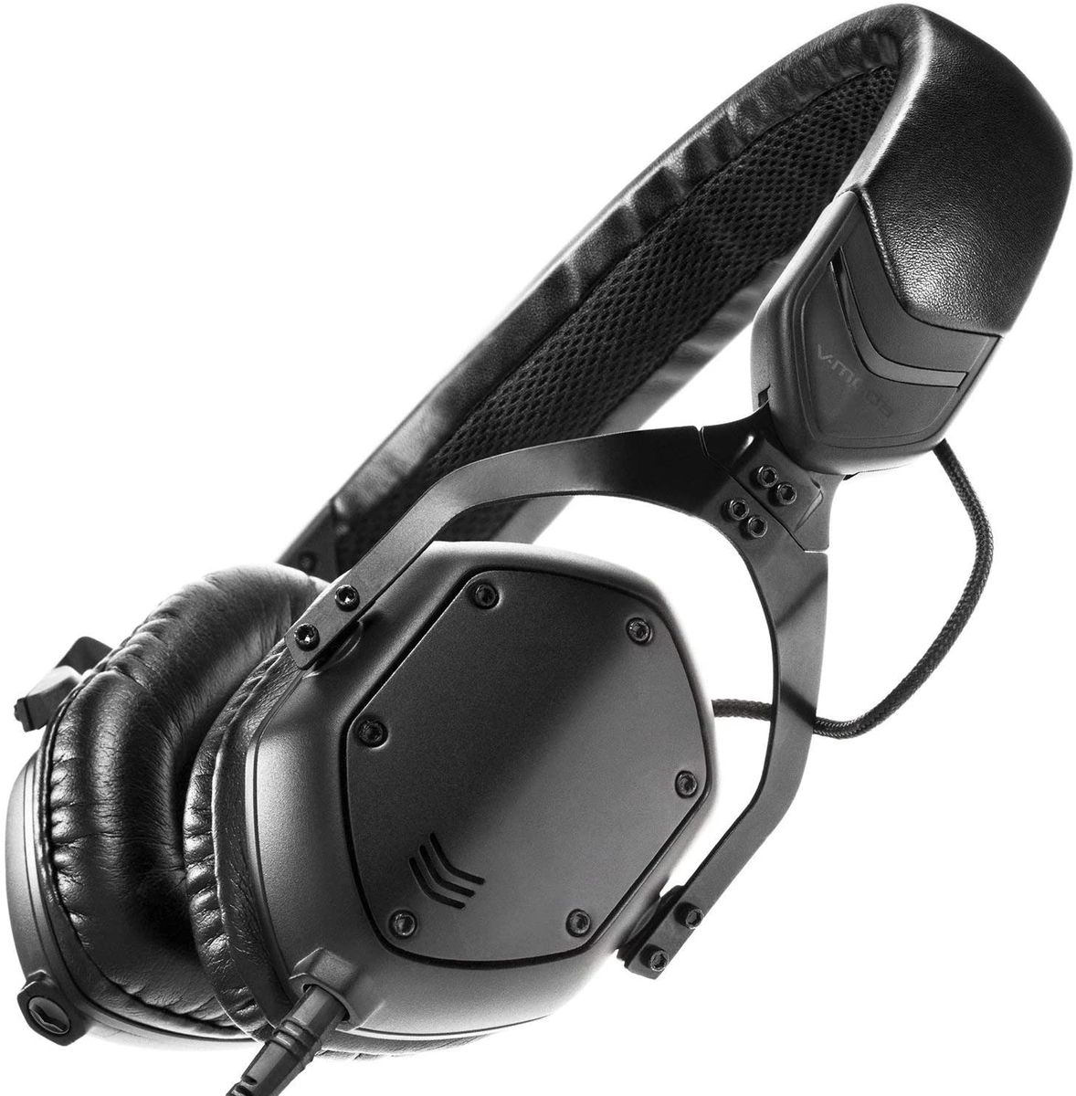 V-MODA XS Metal Noise Isolating On Ear Headphones - Matte Black