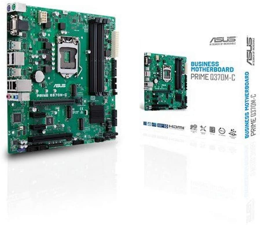 ASUS Q370M C Intel Q370 LGA 1151 (Socket H4) micro ATX