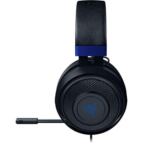 Razer Kraken for Console 2019 Gaming Headset Virtual 7.1 Surround-Sound 3.5mm Multi-Plattform Black/Blue