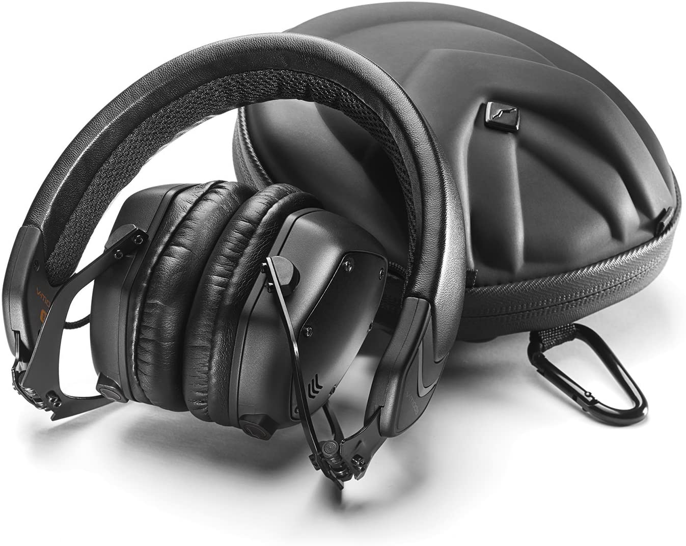 V-MODA XS Metal Noise Isolating On Ear Headphones - Matte Black