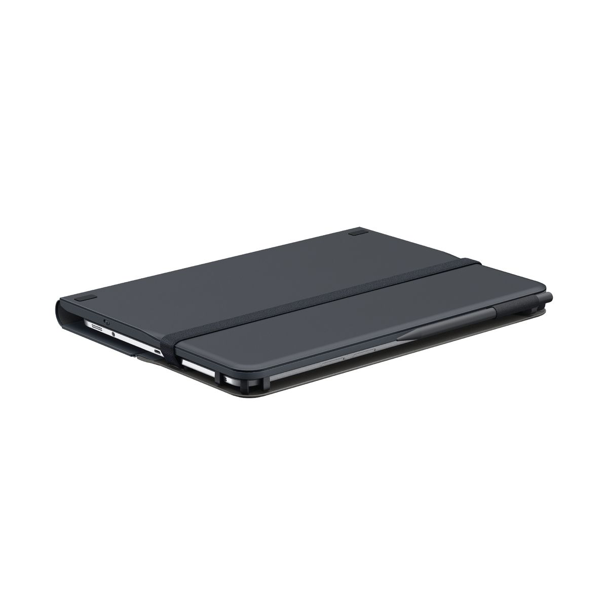 Logitech Universal Folio Tastatur für Mobilgeräte Schwarz Bluetooth UK-Layout
