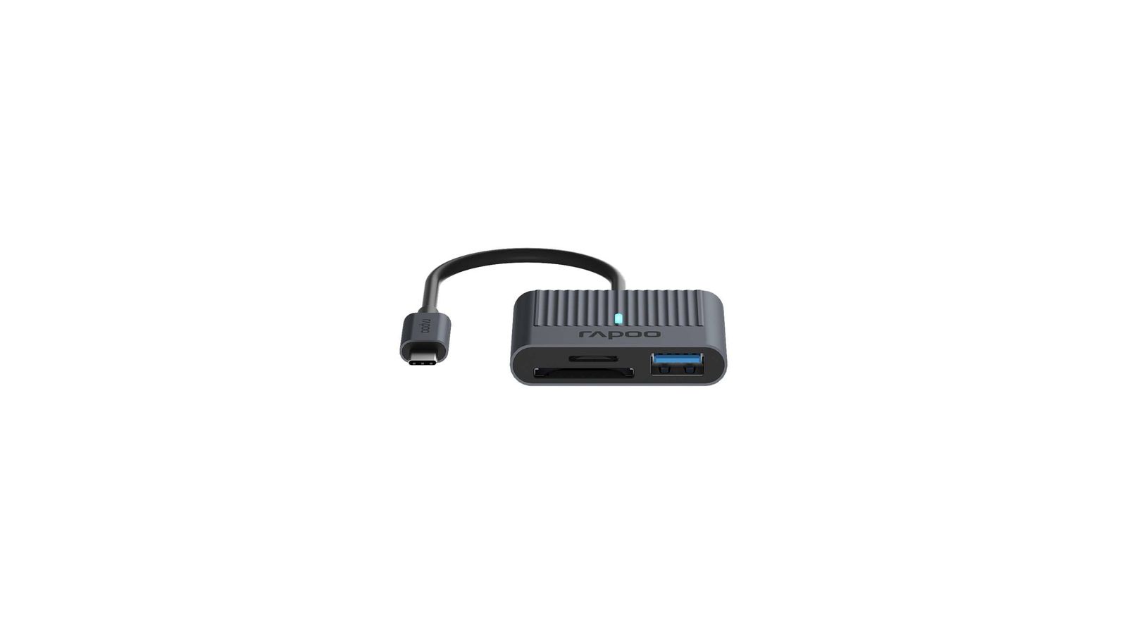 Rapoo UCR-3001 Kartenleser USB 3.2 Gen 1 (3.1 Gen 1) Type-C Schwarz