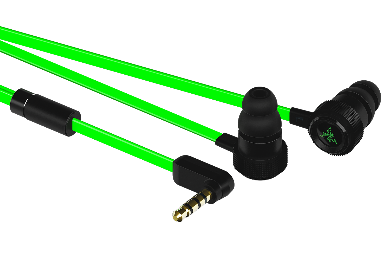 RAZER Hammerhead V2 Wired 3.5mm In-Ear Stereo Mobile Köpfhörer schwarz/grün