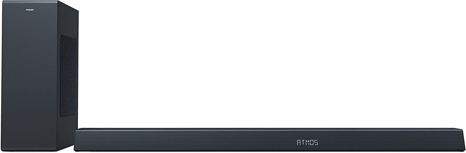 Philips B8805/10 Soundbar Subwoofer kabellos Bluetooth 400W Dolby Atmos eARC DTS
