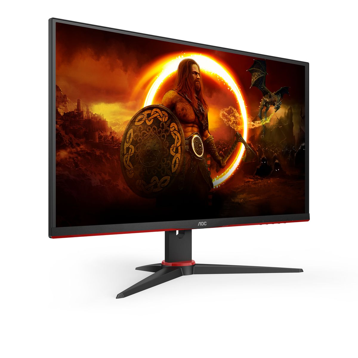 AOC G2 27G2SPAE/BK LED display 68,6 cm (27") 1920 x 1080 Pixel Full HD Schwarz, Rot