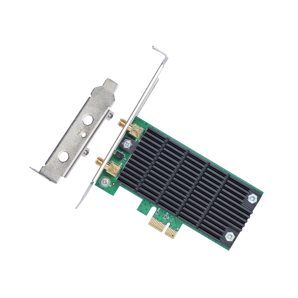 TP-Link Archer T4E WLAN 867 Mbit/s PCI Express Dual-Band Wi-Fi 5 WPA2 Externe Antennen