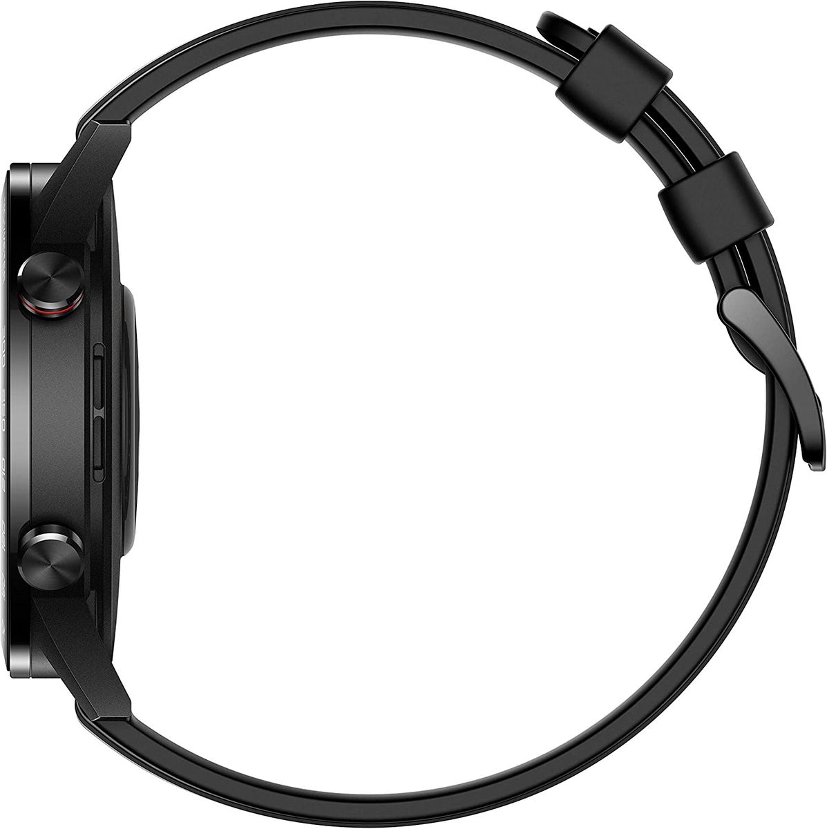 HONOR MagicWatch 2 46 mm Smart Watch, Fitness-Aktivitätstracker mit Herzfrequenz- und Stressmonitor, Übungsmodi, Lauf-App und eingebautem Lautsprecher und Mikrofon, Schwarz/Anthrazit
