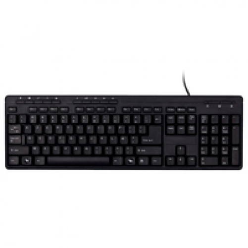 BLUESTORK BS-KB-MFIRST2/SP USB Schwarz (ESP Layout - QWERTY)