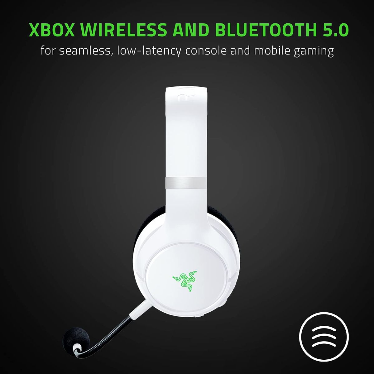 Razer Kaira Pro for Xbox Gaming Headset Wireless Stereo Chroma RGB Mercury