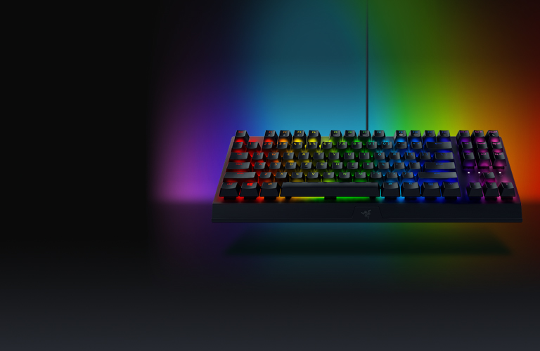 Razer BlackWidow V3 TKL Gaming Keyboard Green Switches Chroma RGB ES-Layout