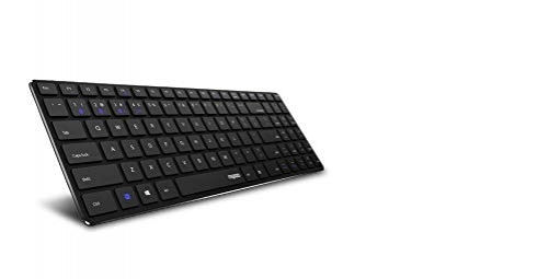 Rapoo 9300M kabelloses Multi-Mode Deskset Tastatur & Maus schwarz DE-Layout