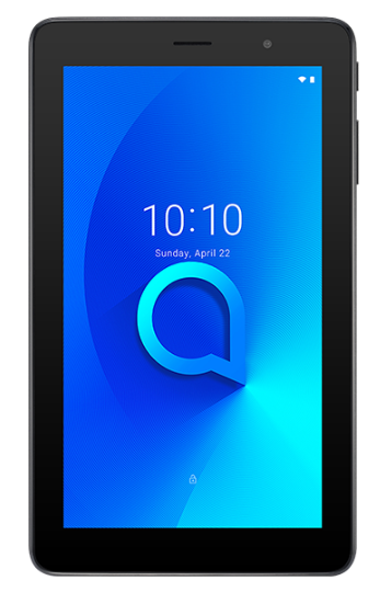 Alcatel 1T 7 Zoll Wi-Fi Tablet mit Android Oreo 8.1, Quad-Core 1.3GHz CPU, Standby-Zeit: 430 Stunden Interner Speicher 8GB ROM
