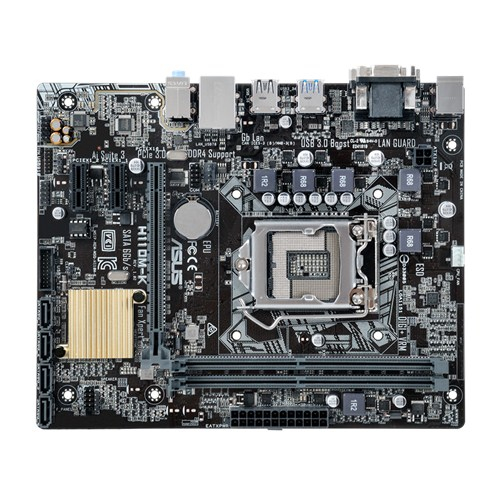 ASUS H110M-K Intel® H110 LGA 1151 (Socket H4) micro ATX
