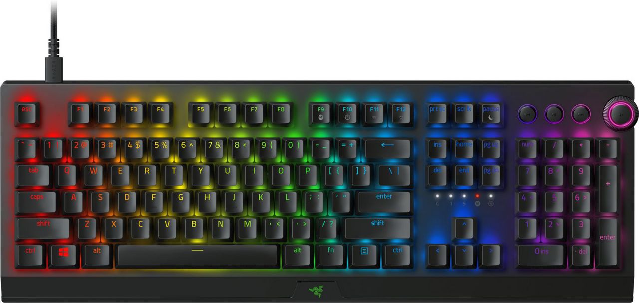 Razer BlackWidow V3 Pro Gaming Keyboard Dual Wireless Green Switches CH-Layout