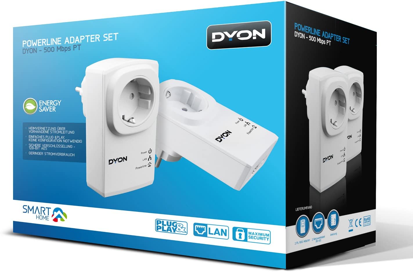 Dyon Powerline Adapter 500mbps