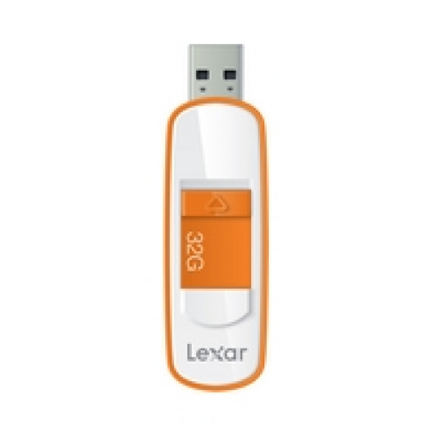Lexar JumpDrive S75 32GB USB Flash Drive USB Type-A 3 2 Gen 1 (3 1 Gen 1) Orange, White