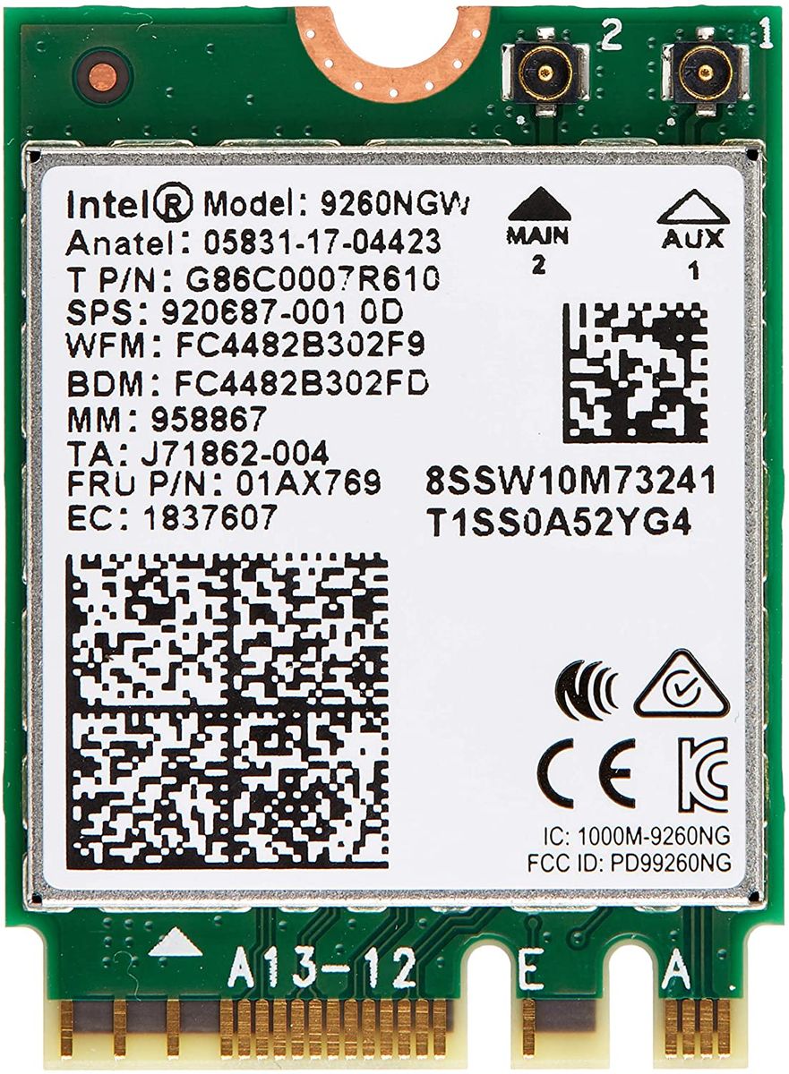 Intel Wireless AC 9260 Network Adapter