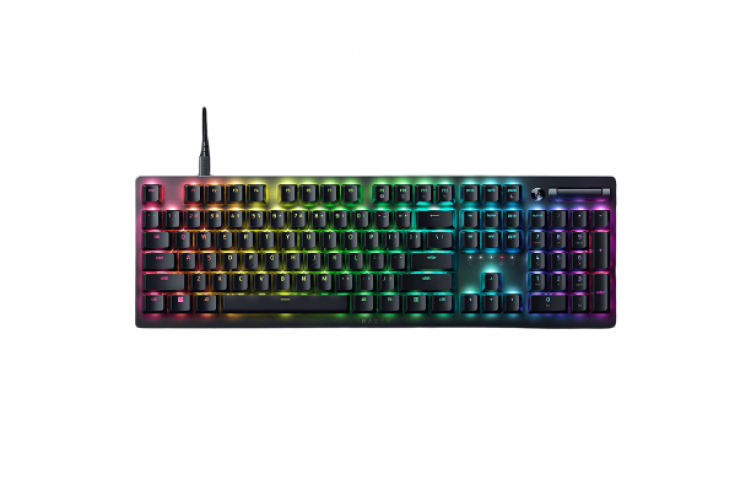 Razer DeathStalker V2 Gaming Keyboard USB-C Optical Red Switches Chroma RGB DE-Layout