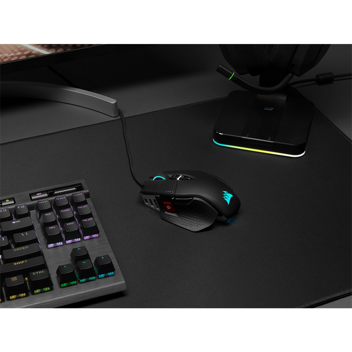 Corsair M65 RGB ULTRA Maus Gaming rechts USB Typ-A Optisch 26000 DPI
