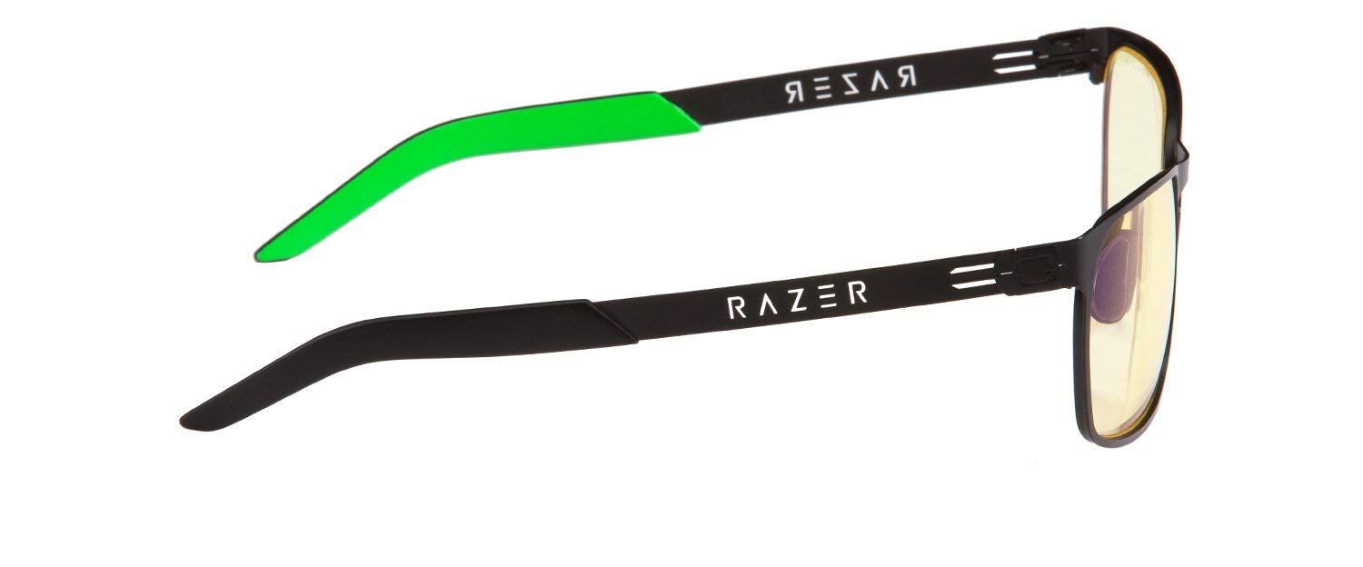 Razer Gunnar FPS Gaming Glasses 65% Bluelight Filter Anti-reflective coating Black/Green