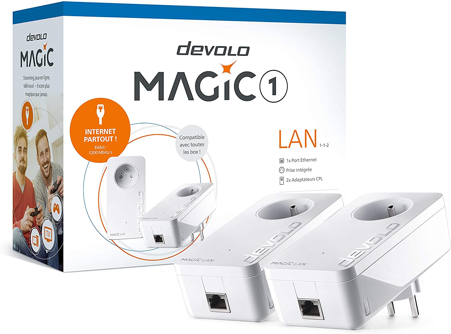 Devolo Magic 1 LAN 1200 Mbps Built-in Ethernet Port