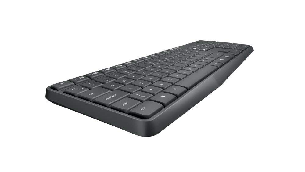 logitech MK235 kabellose Tastatur with Maus Combo ES-Layout