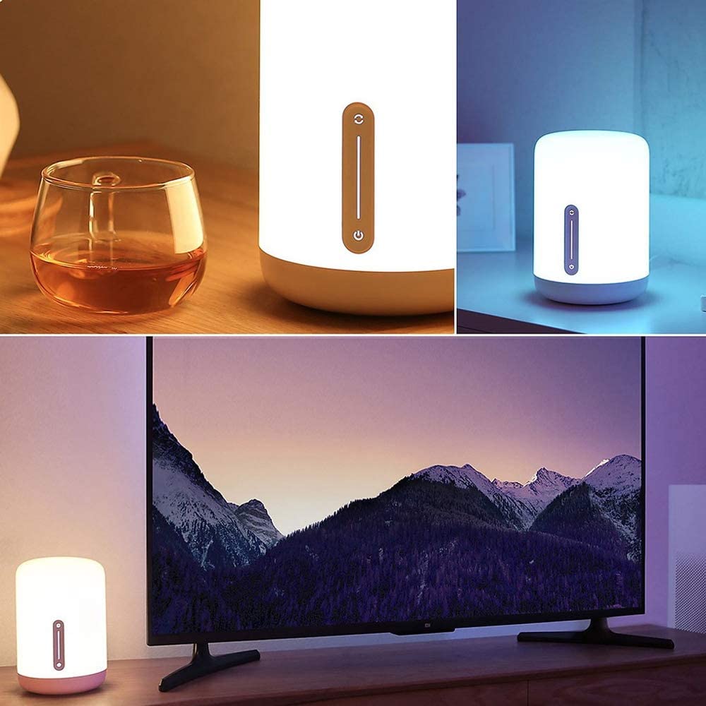 Xiaomi Mi Smart Bedside Lamp 2 Nachttisch- Stimmungs- & Ambientelampe Dimmbar,16 Mio Farben frei wählbar iOS/Android Appverbindung via Mi Home App Unterstützt Sprachassistenten z.B. Amazon Alexa Nachttischlampe Single Xiaomi Mi Smart Bedside Lamp 2 Nachttisch- Stimmungs- & Ambientelampe Dimmbar,16 Mio Farben frei wählbar iOS/Android Appverbindung via Mi Home App Unterstützt Sprachassistenten z.B. Amazon Alexa Nachttischlampe Single