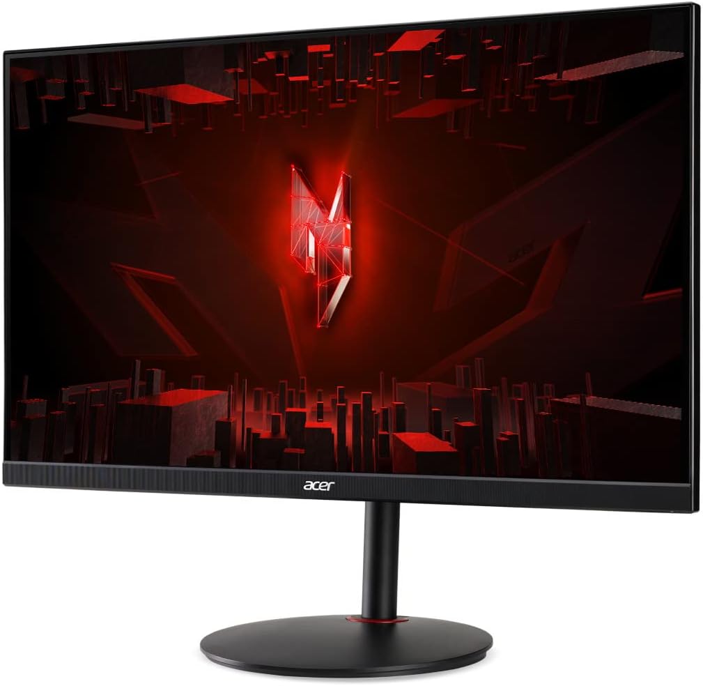 Acer Nitro XV271UM3 Gaming Monitor 27 Zoll (69 cm Bildschirm) WQHD, 180Hz DP, 144Hz HDMI, 0,5ms (GTG min.), 2xHDMI 2.0, DP 1.2, höhenverstellbar, drehbar, DP/HDMI FreeSync Premium
