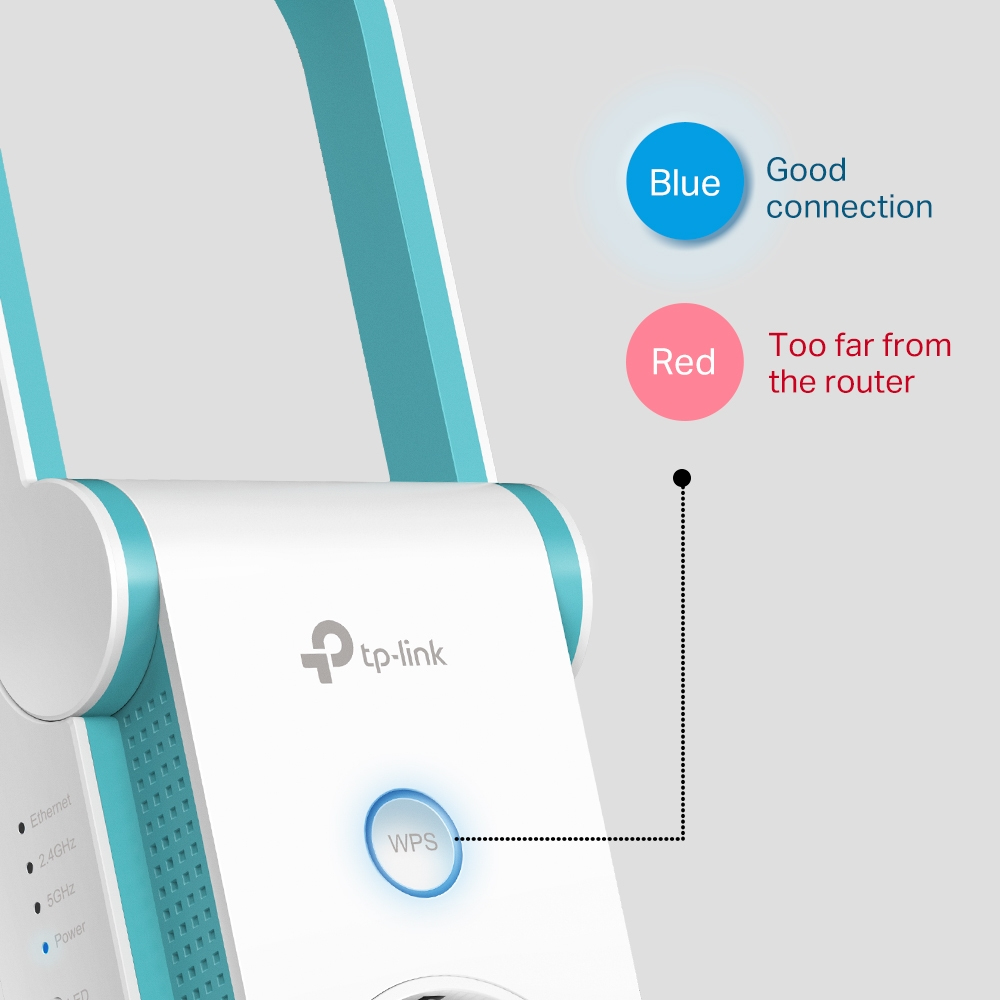 TP-Link RE365 Netzwerk-Repeater 10 100 Mbit/s