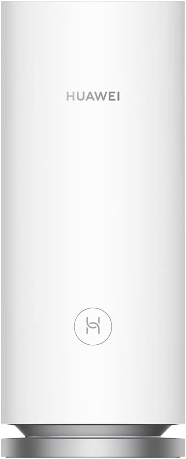 Huawei WiFi Mesh 3, système WiFi simultané Double Bande de Vitesse jusqu'à 2976 Mbit/s, AX3000 pour Une Couverture jusqu'à 600 m², Smart Roaming Multi-étages Blanc