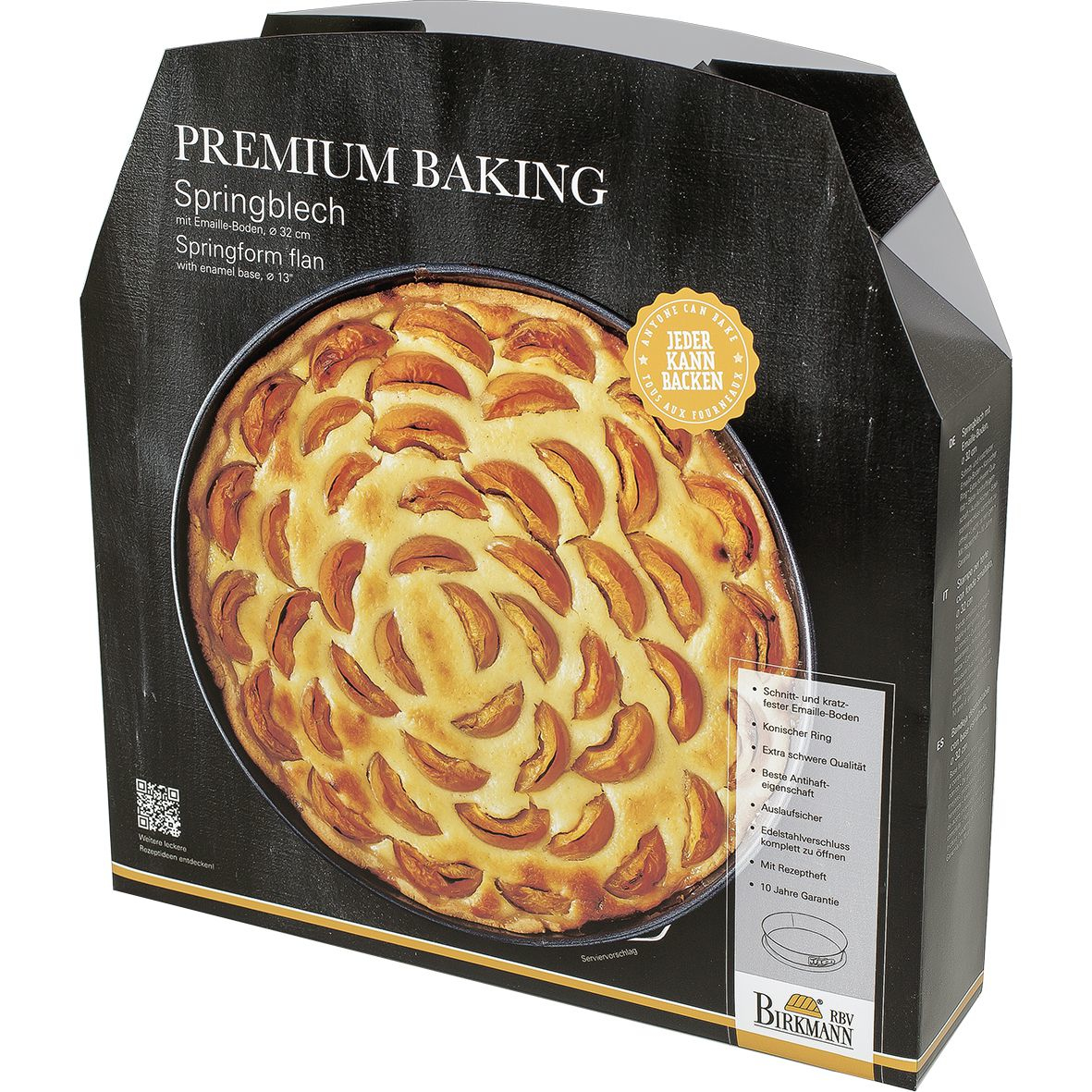 RBV Birkmann 882096 Premium Baking springform pan 32er