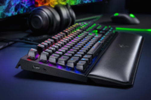 Razer BlackWidow Elite Gaming Keyboard Green Switches Chroma RGB FR-Layout