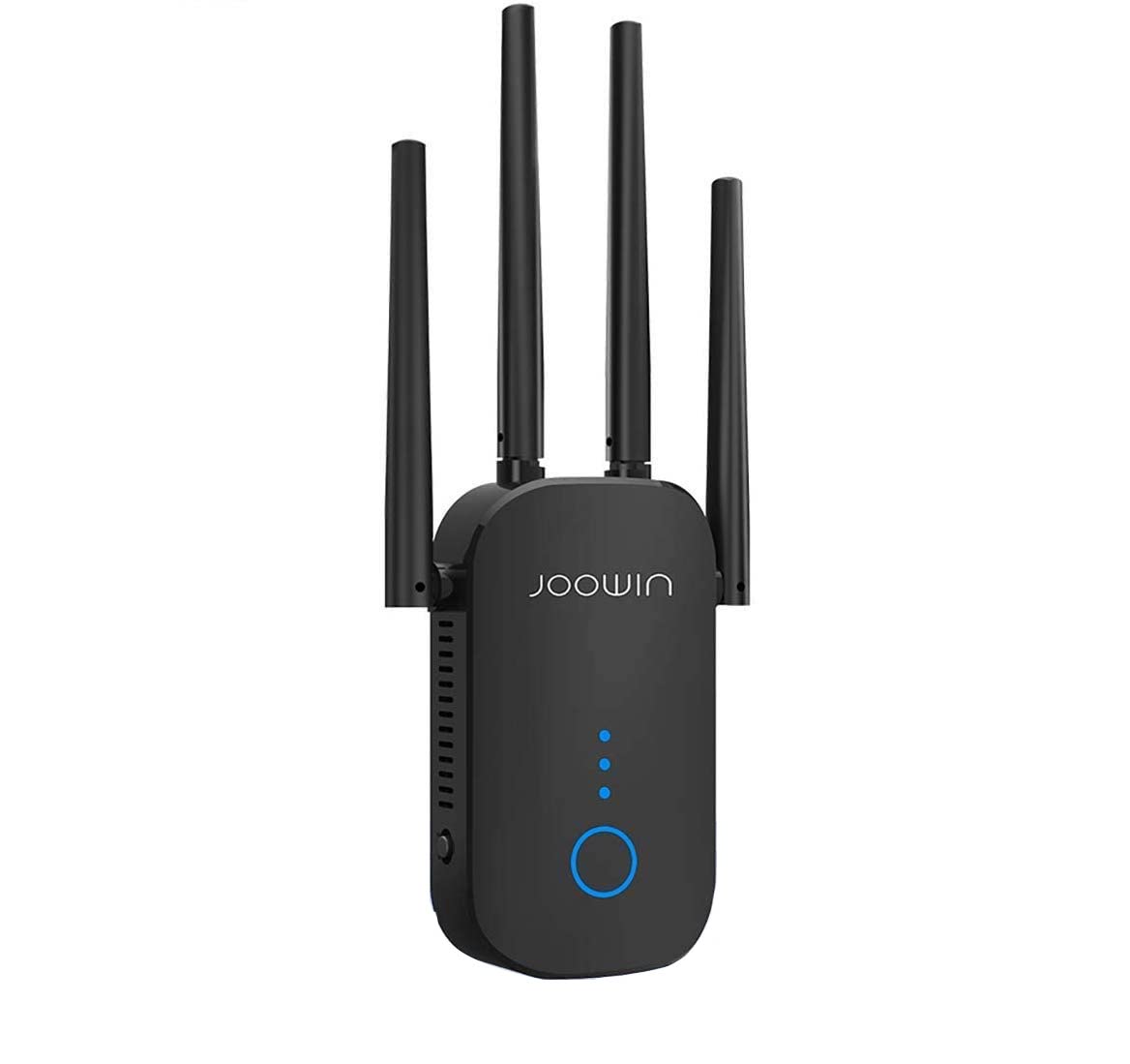 JOOWIN Wi-Fi Repeater 1200 Mbps Amplifier Signal Wi-Fi Band Dual 2.4 GHz 5 GHz Network Extender Wireless Router Access Point 3 modes 4 antennas LAN/WAN WPS