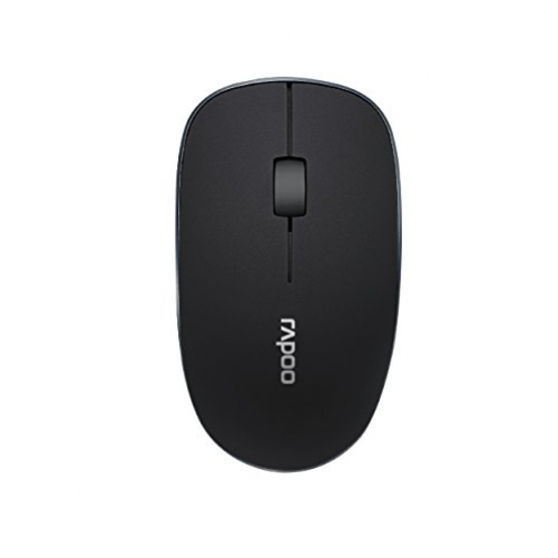 rapoo 3510 Optische 1.000 DPI 2.4GHz Wireless Maus Beidhändig schwarz