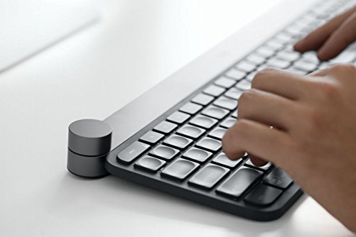logitech Craft Tastatur RF wireless Bluetooth schwarz Grau UK-Layout