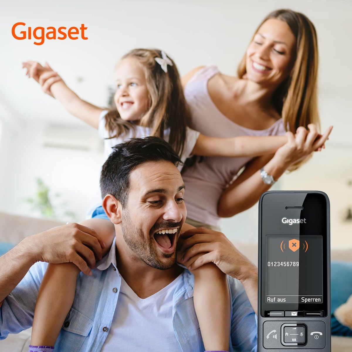 Gigaset COMFORT 520HX DECT-Mobilteil Schnurloses Telefon Freisprechfunktion