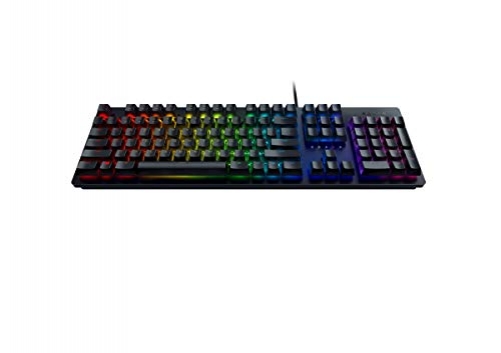 Razer Huntsman Gaming Keyboard Opto-Mechanical Purple Switches RGB USA Layout QWERTY ISO