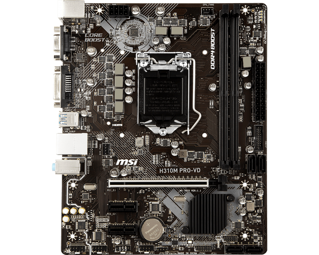 MSI 7B33 002R Motherboard Black