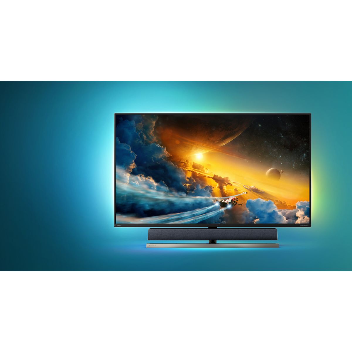Philips 558M1RY 55" UHD Gaming Monitor Ambiglow Soundsystem FreeSync 3840x2160