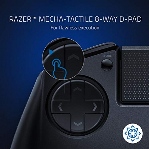 Razer Raion Fightpad for PS4 Gaming Controller Arcade-Stick USB Touchpad for PS4 PC Black