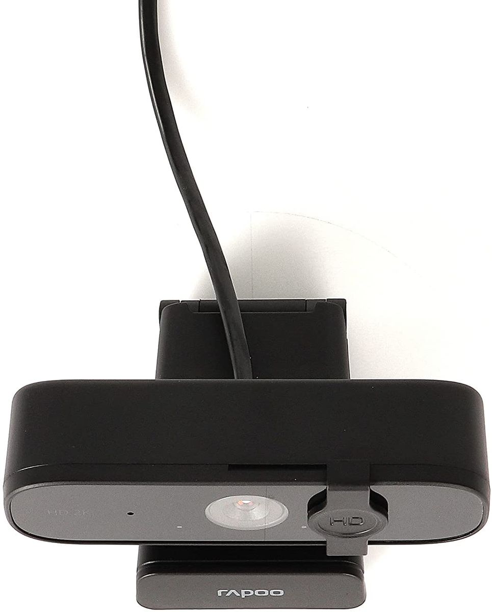 Rapoo XW2K Webcam 2560 x 1440 Pixel USB 2.0 Schwarz