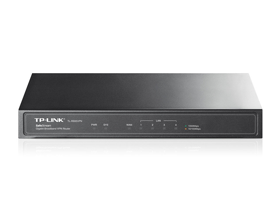 TP-Link TL-R600VPN Kabelrouter Gigabit Ethernet Schwarz