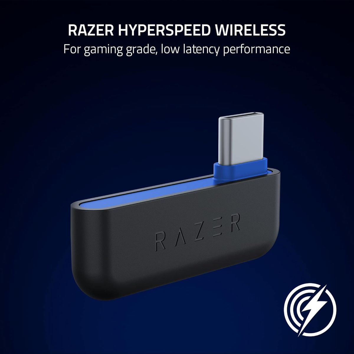 Razer Kaira Pro HyperSpeed PlayStation Licensed Gaming Headset Dual Wireless Stereo for PS PC Mobile Black/White