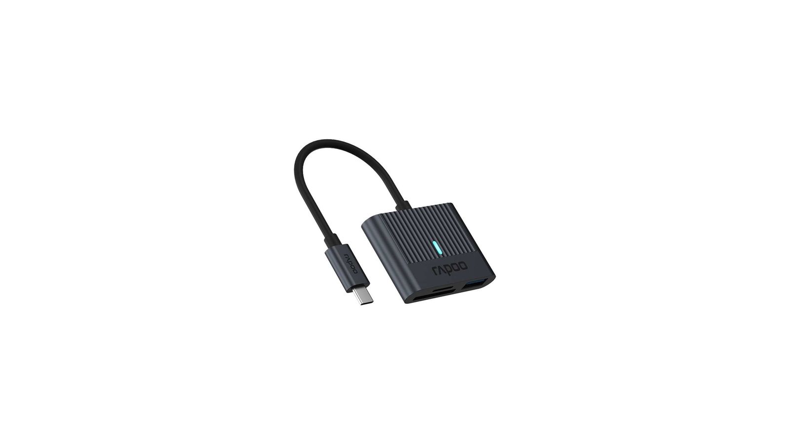 Rapoo UCR-3001 Kartenleser USB 3.2 Gen 1 (3.1 Gen 1) Type-C Schwarz