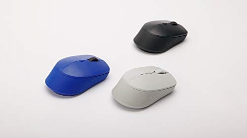 rapoo M300 Silent Optische 1.600 DPI 2.4GHz Wireless Ergonomische Maus hellgrau