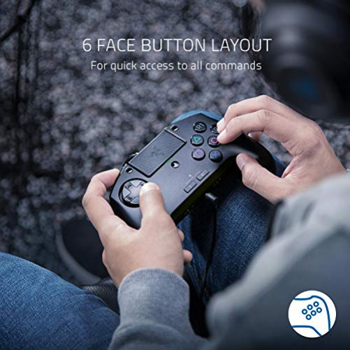 RAZER Raion Arcade Wired Fightpad Controller für PS4 / PC mit Touchpad schwarz